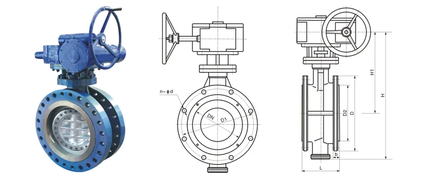 三偏心法蘭蝶閥 三偏心法蘭蝶閥